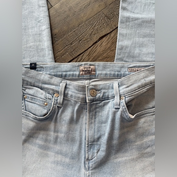 Citizens of Humanity Rocket Crop High Rose Skinny, light blue, size 28. - Picture 9 of 15